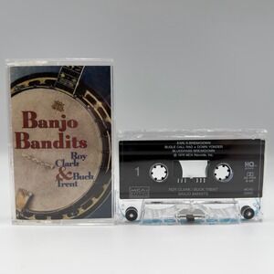 Roy Clark Buck Trent Banjo Bandits Cassette Tape MCA 20800 Bluegrass Country